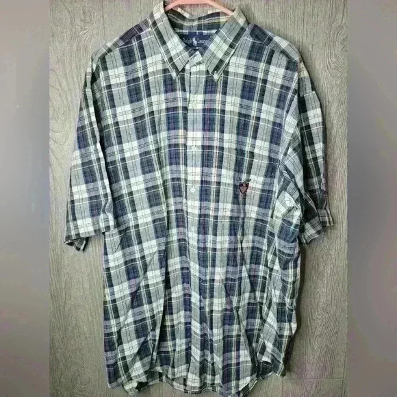 Mens Ralph Lauren short Sleeve shirt size XL. - Picture 1 of 5
